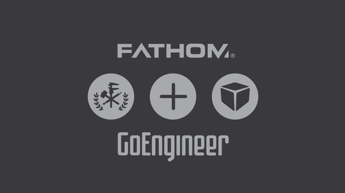 fathom go engineer logo design