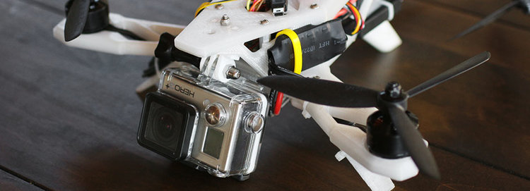 hero3+ drone camera black and white